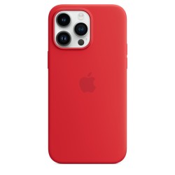 🎁 Save Big! iPhone 14 Pro Max Silicone Case MagSafe Red at ShopDutyFree.uk🚀