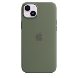 🎁 Save Big! iPhone 14 Silicone Case MagSafe Olive at ShopDutyFree.uk🚀