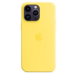 🎁 Save Big! iPhone 14 Pro Max Silicone Case MagSafe Canary Yellow at ShopDutyFree.uk🚀