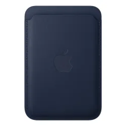 iPhone FineWoven Wallet Deep Blue - iPhone Accessories - Apple 1