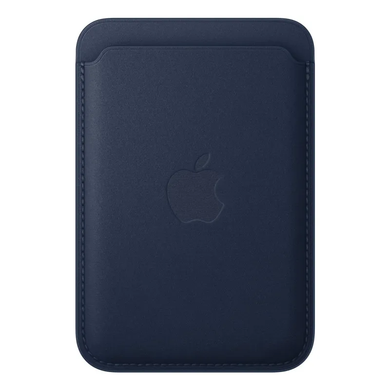 iPhone FineWoven Wallet Deep Blue - iPhone Accessories - Apple