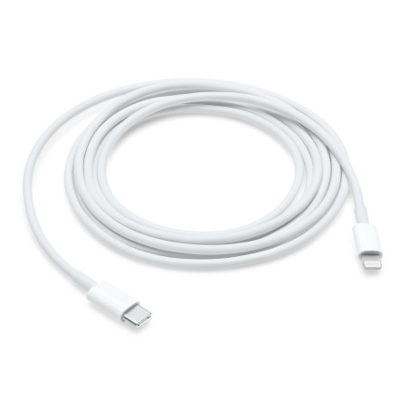 🛒 Shop White USBC Lightning Cable 2m 