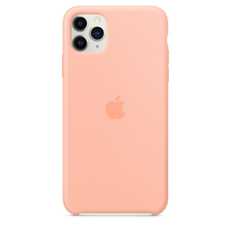 iPhone 11 Pro Max Silicone Case Pink - Outlet - Apple