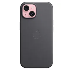 iPhone 15 FineWoven Case Black - iPhone cases - Apple 2