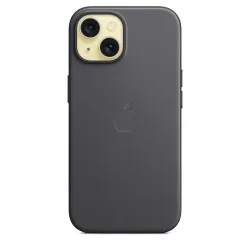 iPhone 15 FineWoven Case Black - iPhone cases - Apple 3