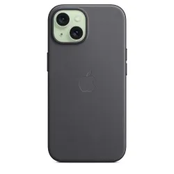 iPhone 15 FineWoven Case Black - iPhone cases - Apple 4