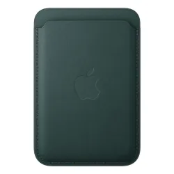 iPhone FineWoven Wallet Dark Green - iPhone Accessories - Apple 1