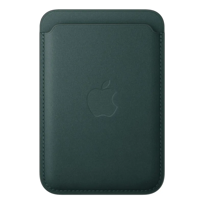 iPhone FineWoven Wallet Dark Green - iPhone Accessories - Apple
