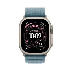Watch Ultra 3 Cell 49mm Titanio Natural Correa Loop Alpine azul claro M - Watch Ultra 3 - Apple 1