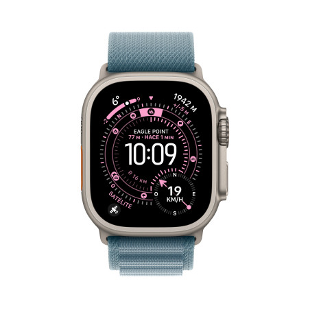 Watch Ultra 3 Cell 49mm Titanio Natural Correa Loop Alpine azul claro S - Watch Ultra 3 - Apple