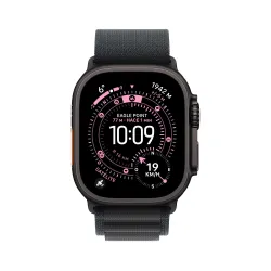 Watch Ultra 3 Cell 49mm Titanio Negro Correa loop alpine negro S - Watch Ultra 3 - Apple 1