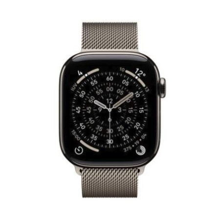 Watch 11 Cell 42mm Natural Correa Milanese Loop - Watch Series 11 - Apple