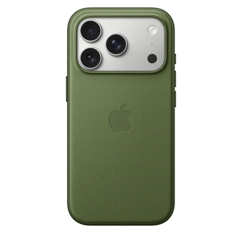 iPhone 17 Pro Max FineWoven MagSafe Case Green - iPhone Accessories - Apple