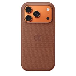 iPhone 17 Pro FineWoven MagSafe Case Sienna - iPhone Accessories - Apple 1