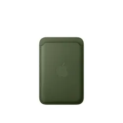 FineWoven MagSafe Wallet for iPhone Moss - iPhone Accessories - Apple 1