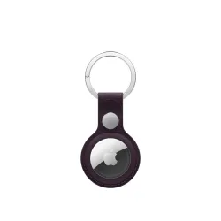 FineWoven AirTag Key Ring Midnight Purple - iPhone Accessories - Apple 1