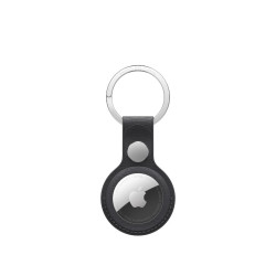 FineWoven AirTag Key Ring Black - iPhone Accessories - Apple