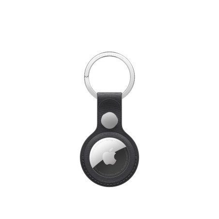 FineWoven AirTag Key Ring Black - iPhone Accessories - Apple
