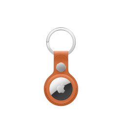 FineWoven AirTag Key Ring Fox Orange - iPhone Accessories - Apple