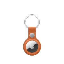 FineWoven AirTag Key Ring Fox Orange - iPhone Accessories - Apple 1