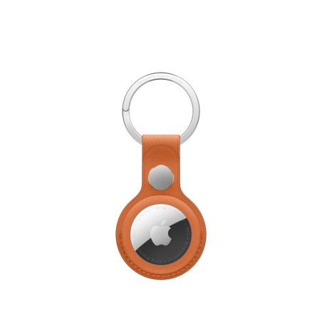 FineWoven AirTag Key Ring Fox Orange - iPhone Accessories - Apple