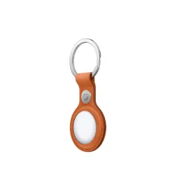 FineWoven AirTag Key Ring Fox Orange - iPhone Accessories - Apple 2
