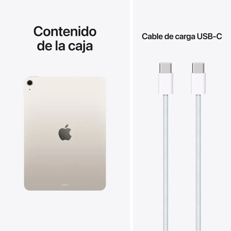 🤑Rebajas iPad Air 11 WiFi 256GB Blanco Estrella 