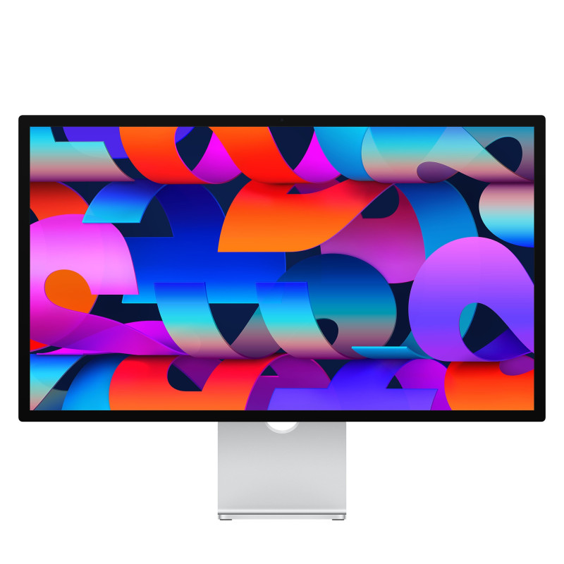 Studio Display with standard glass and tilt-adjustable stand