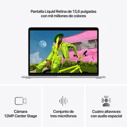 🤑Rebajas MacBook Air 13 M5 16GB 512GB Plata  9