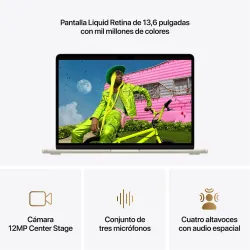 🤑Rebajas MacBook Air 13 M5 24GB 1TB Blanco estrella  9