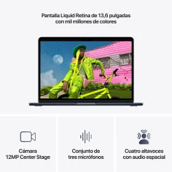 🤑Rebajas MacBook Air 13 M5 16GB 512GB Medianoche  9