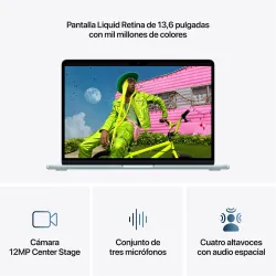 🤑Rebajas MacBook Air 13 M5 24GB 1TB Azul cielo  8