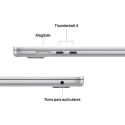 🤑Rebajas MacBook Air 15 M5 16GB 512GB Plata  4