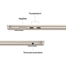 🤑Rebajas MacBook Air 15 M5 24GB 1TB Blanco estrella  4