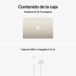 🤑Rebajas MacBook Air 15 M5 24GB 1TB Blanco estrella  8