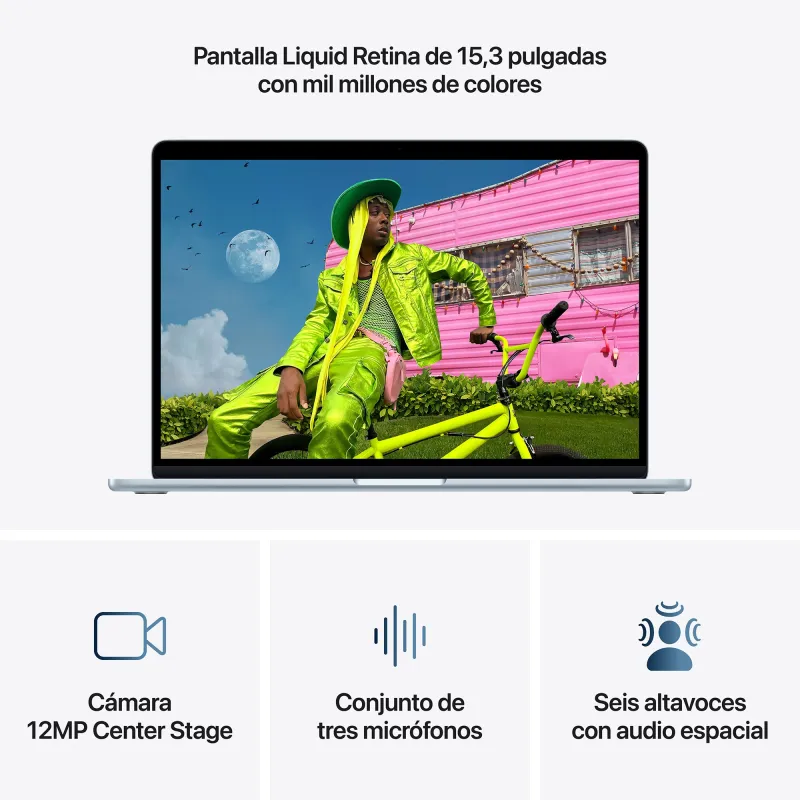 🤑Rebajas MacBook Air 15 M5 16GB 1TB Azul cielo 