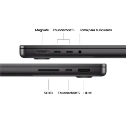 🤑Rebajas MacBook Pro 14 M5 Pro 24GB 1TB Negro espacial  8