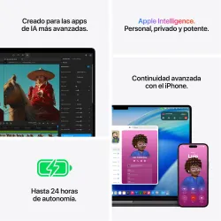 🤑Rebajas MacBook Pro 16 M5 Pro 24GB 1TB Negro espacial  5