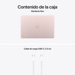 🤑Rebajas MacBook Neo A18 Pro 8GB 512GB Touch ID Rosa nube  1