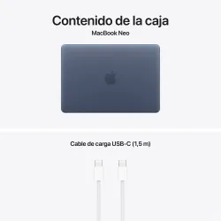 🤑Rebajas MacBook Neo A18 Pro 8GB 512GB Touch ID Indigo  2