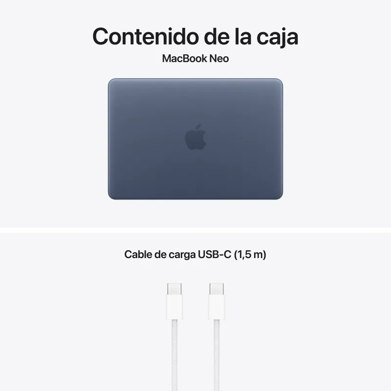 🤑Rebajas MacBook Neo A18 Pro 8GB 256GB Indigo 