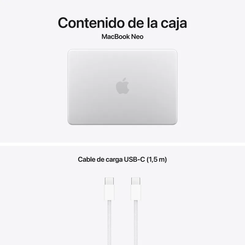 🤑Rebajas MacBook Neo A18 Pro 8GB 256GB Plata 